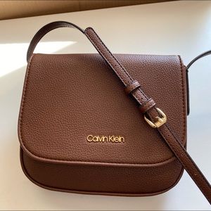 Brown Calvin Klein Crossbody Bag